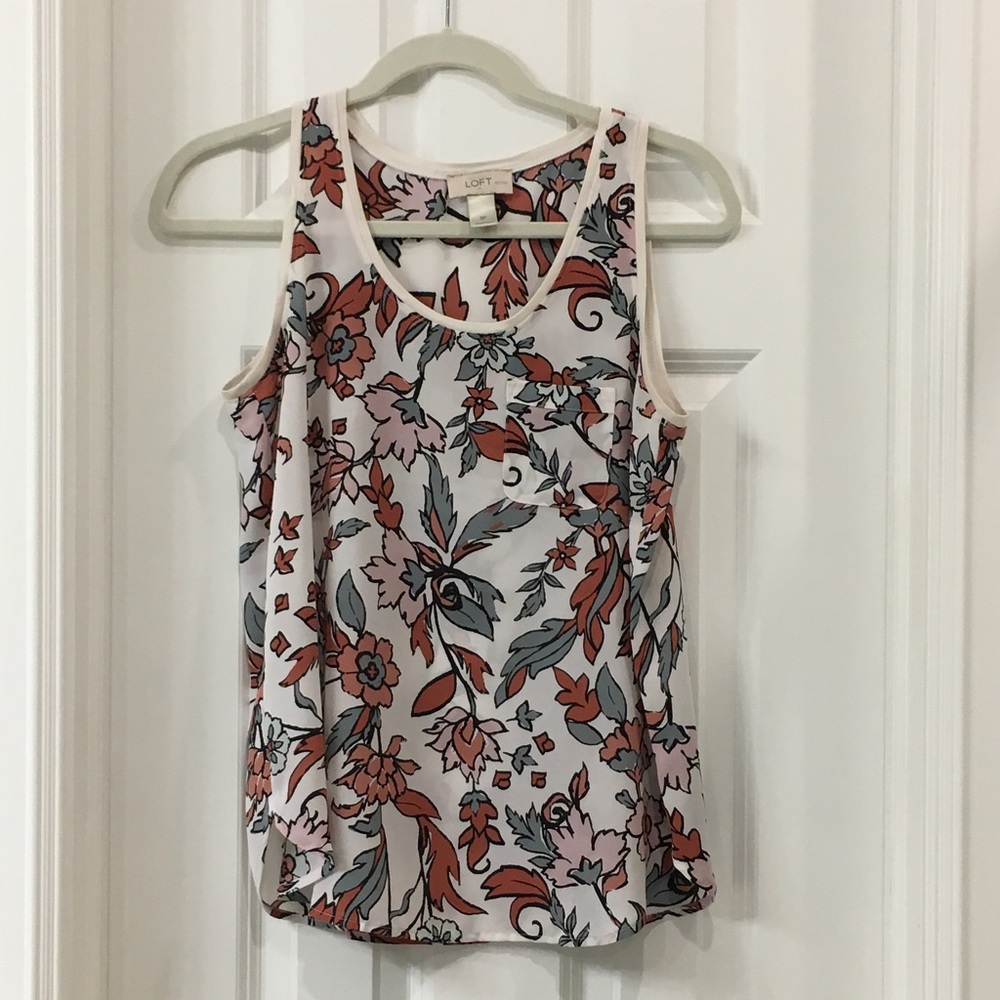 Loft Factory Floral tank